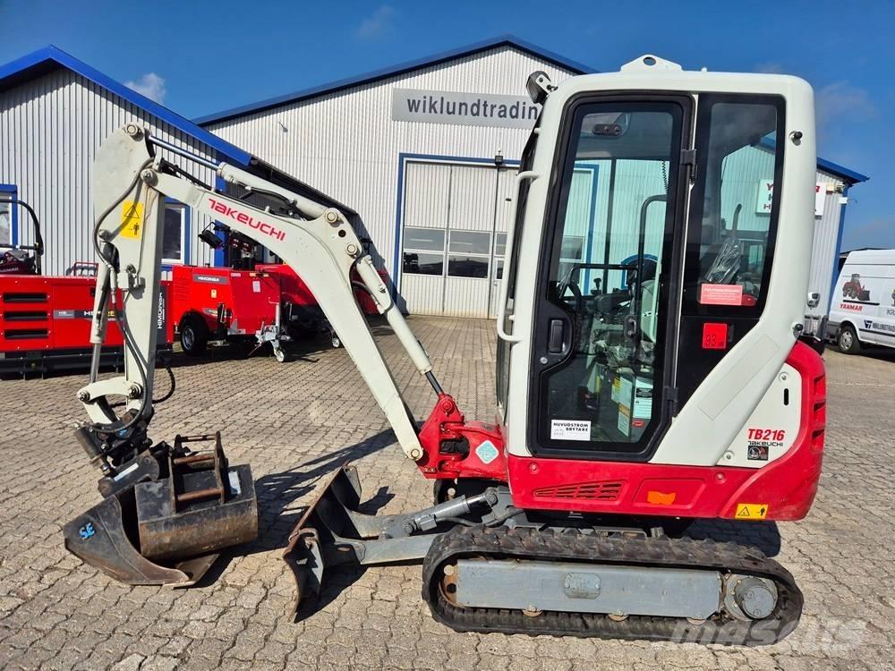 Takeuchi TB 216 Mini Excavators <7t (Mini Diggers)
