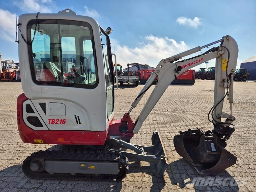 Takeuchi TB 216 Mini Excavators <7t (Mini Diggers)