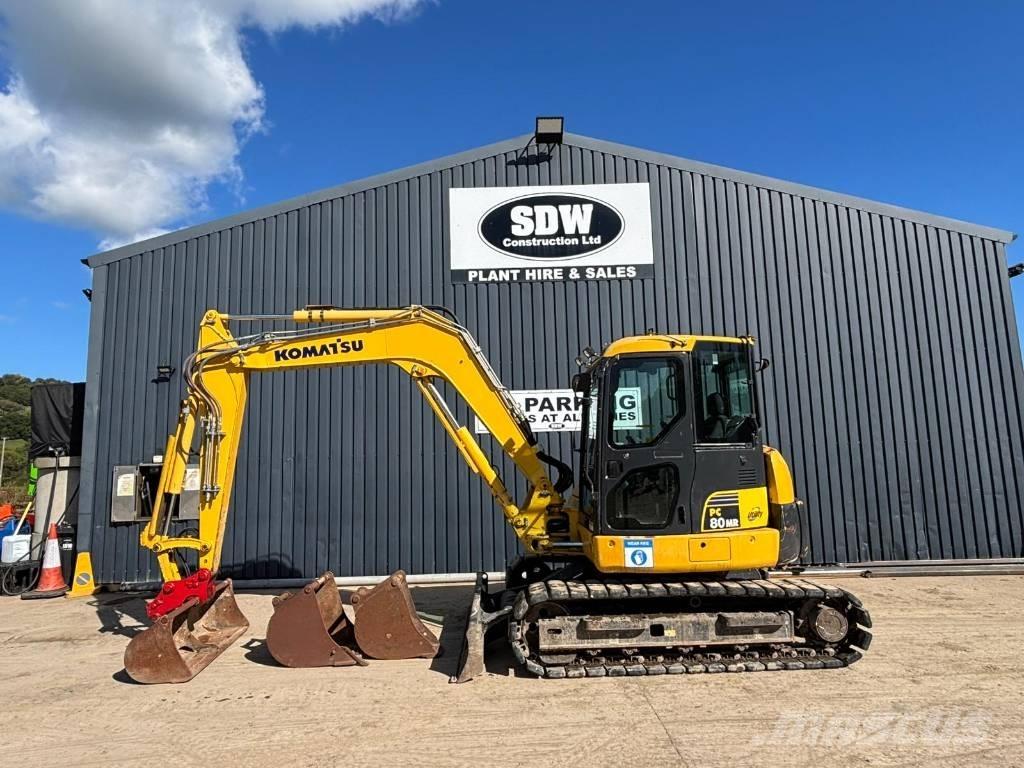 Komatsu PC 80 MR Mini excavators  7t - 12t