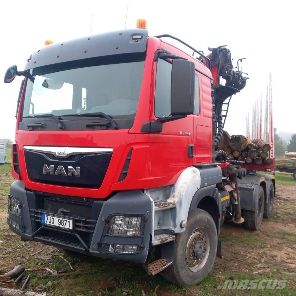 MAN TGS 13.480 Log trucks
