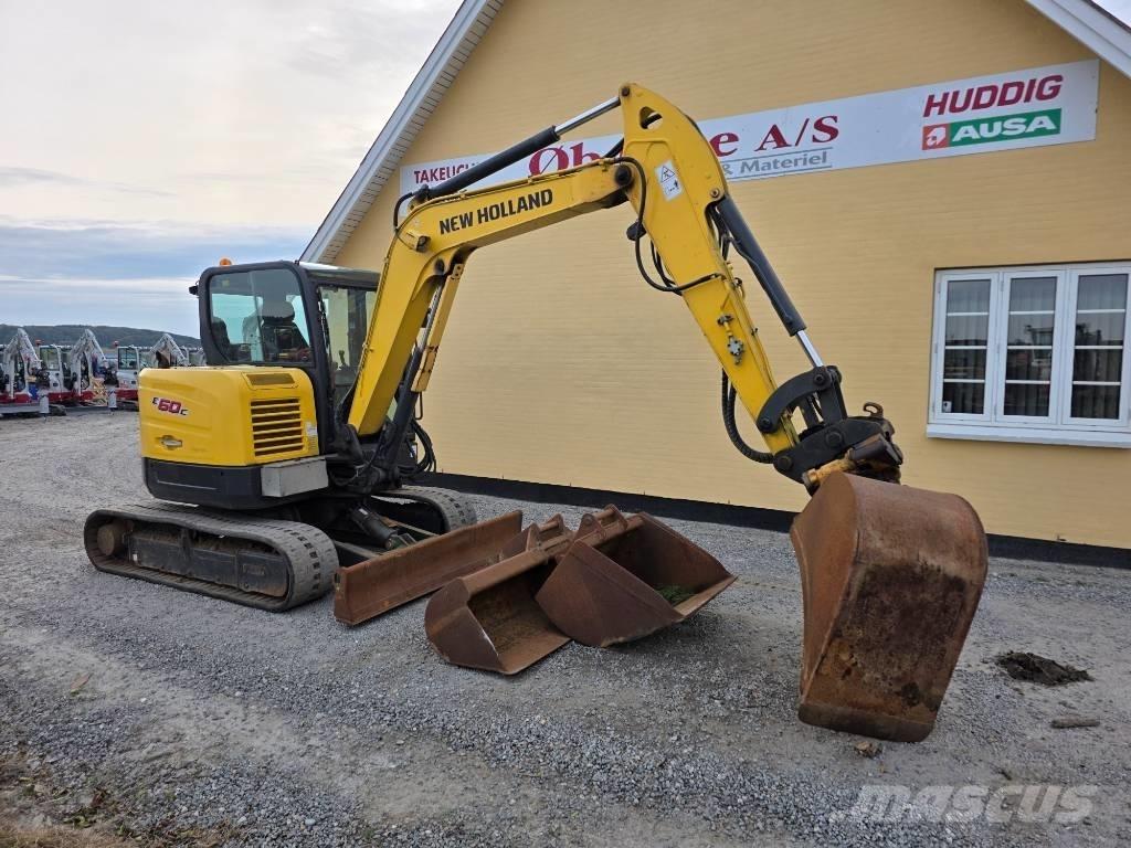 New Holland E60C Mini Excavators <7t (Mini Diggers)