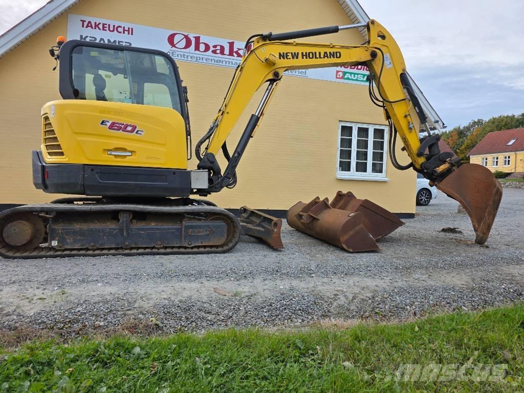 New Holland E60C Mini Excavators <7t (Mini Diggers)