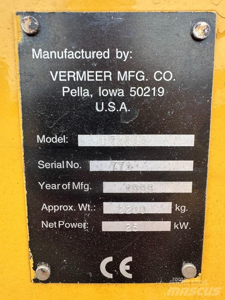 Vermeer D7X11A Horizontal Drilling Rigs