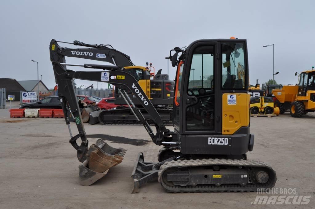 Volvo ECR 25 D Mini Excavators <7t (Mini Diggers)