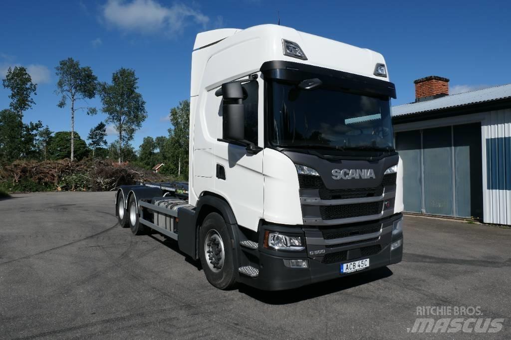 Scania G500B6x2NB Hook lift trucks