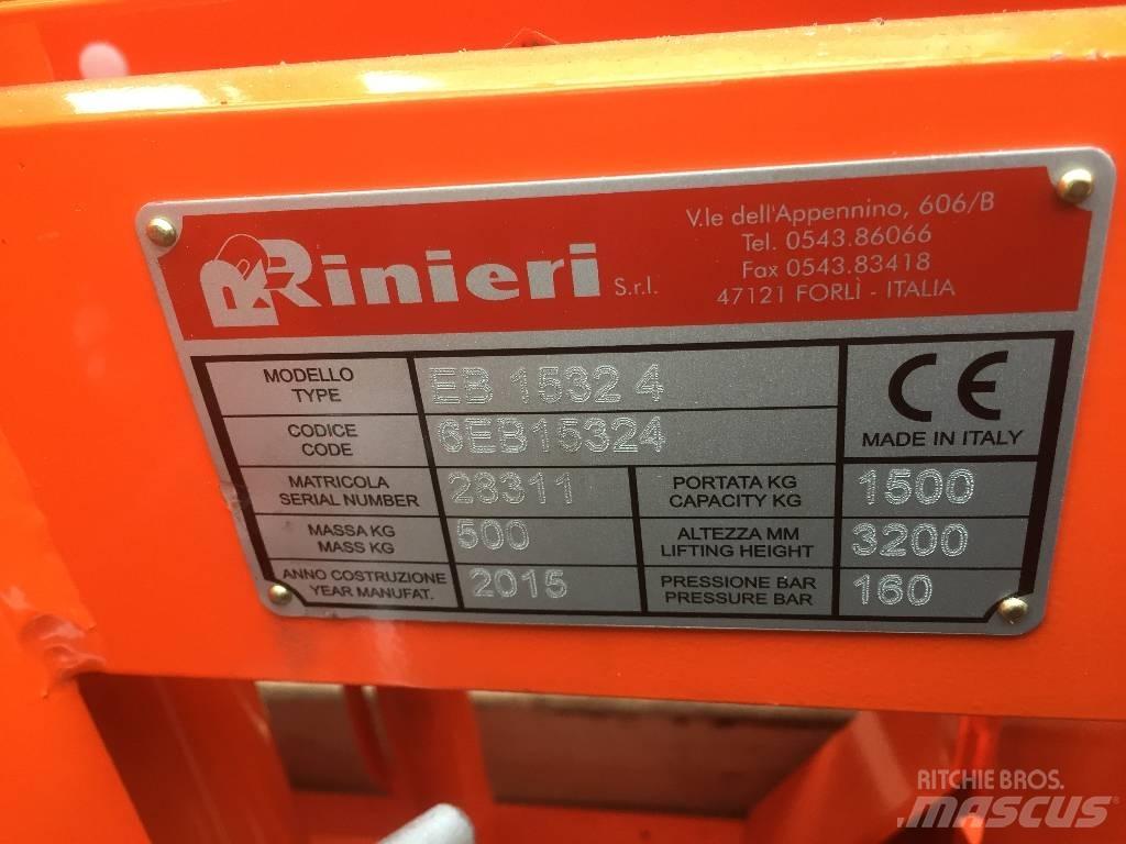  Rinieri EB 1532 4 Front Loader Accessories
