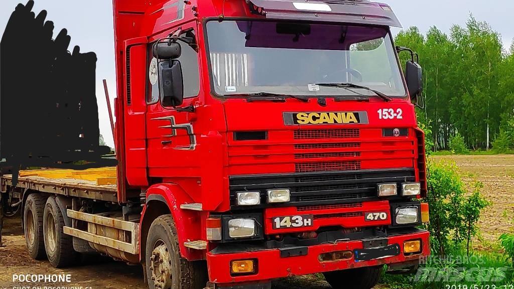 Scania 143 H 470 Log trucks