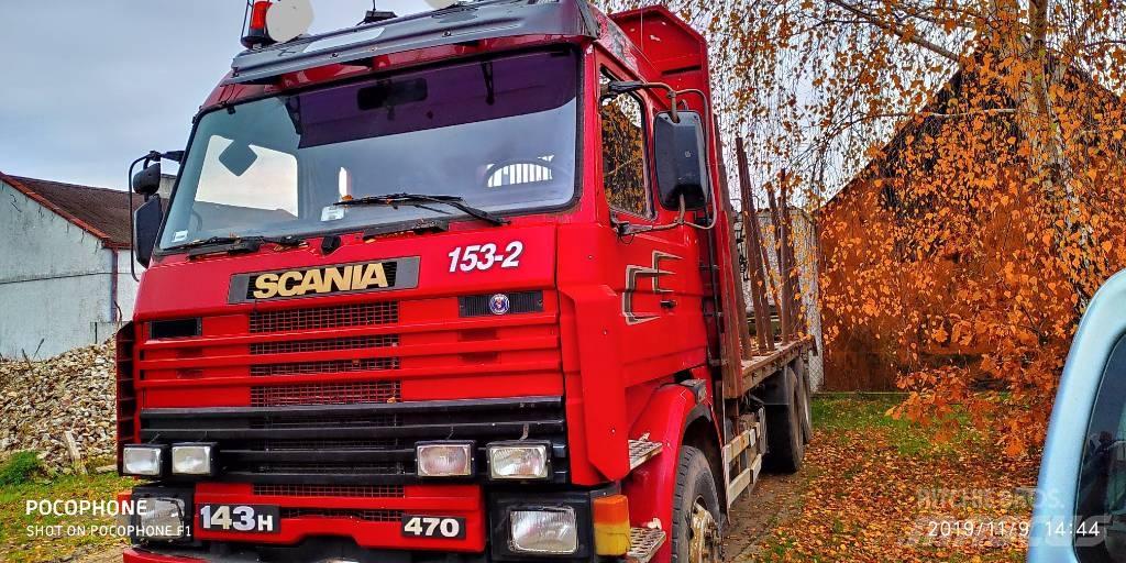 Scania 143 H 470 Log trucks