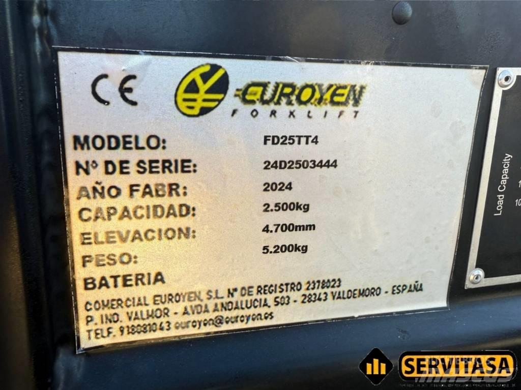  EUROYEN FD25TT4 Diesel Forklifts