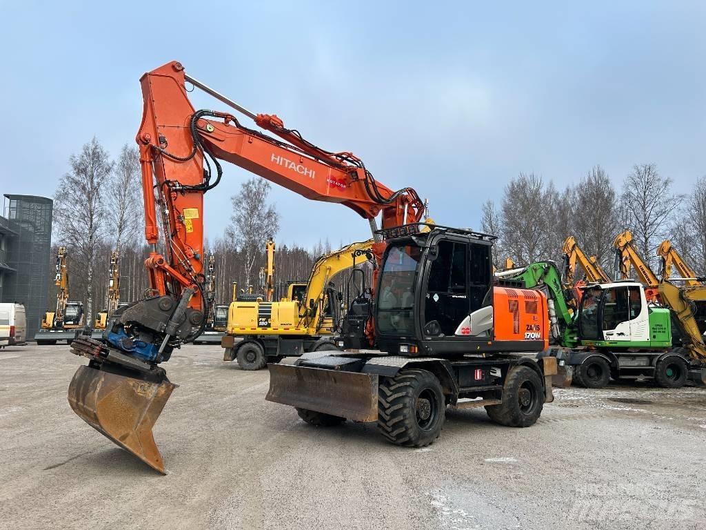 Hitachi ZX 170 W-6 Wheeled Excavators