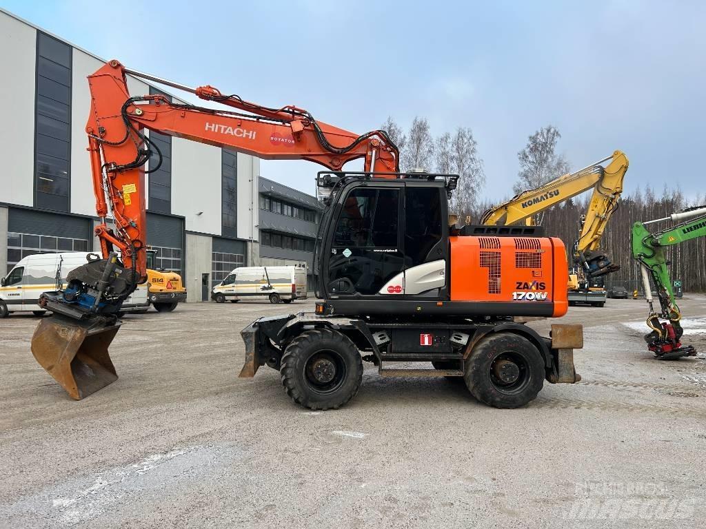 Hitachi ZX 170 W-6 Wheeled Excavators