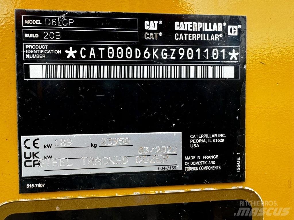 CAT D 6 LGP Crawler dozers