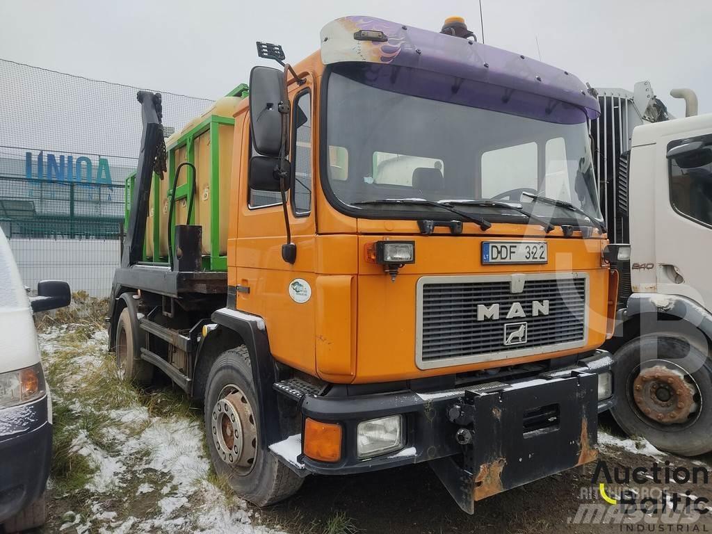 MAN 18.272 Skip loader trucks