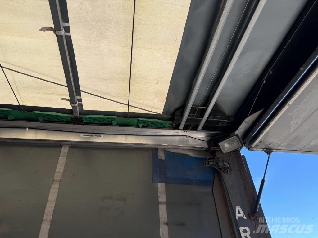 Krone 3 aks gardin Curtain  trailers