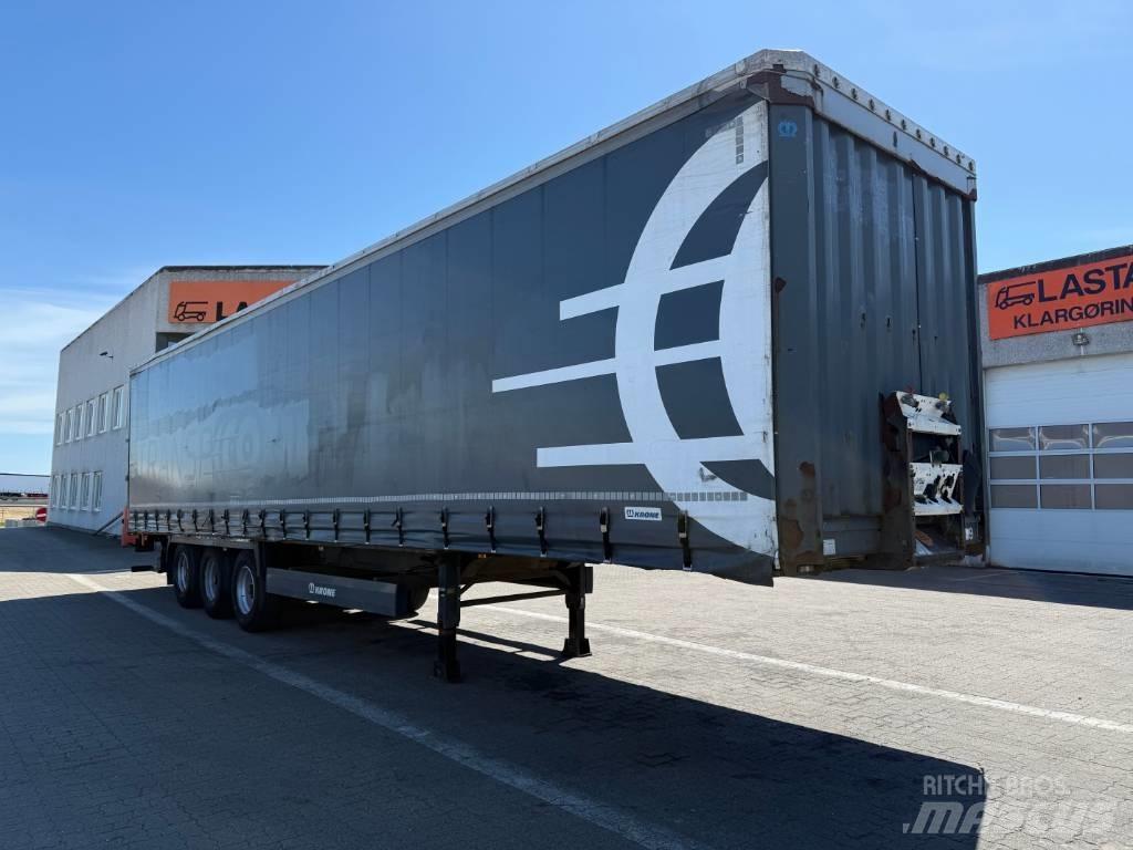 Krone 3 aks gardin Curtain  trailers