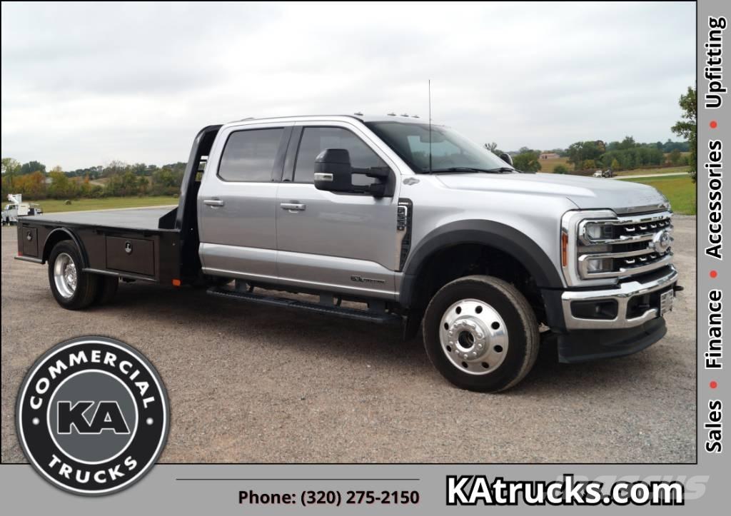 Ford F 550 SD Lariat Flatbed Trucks