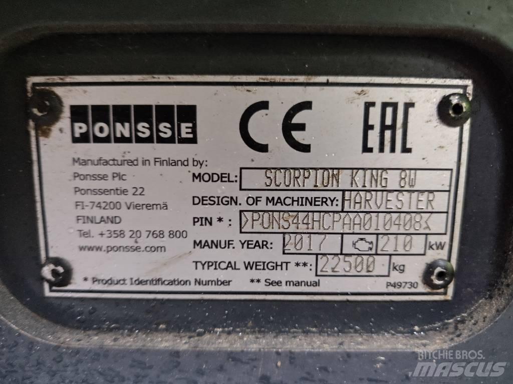 Ponsse Scorpion King Harvesters