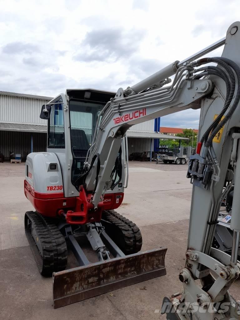 Takeuchi TB 230 Mini Excavators <7t (Mini Diggers)