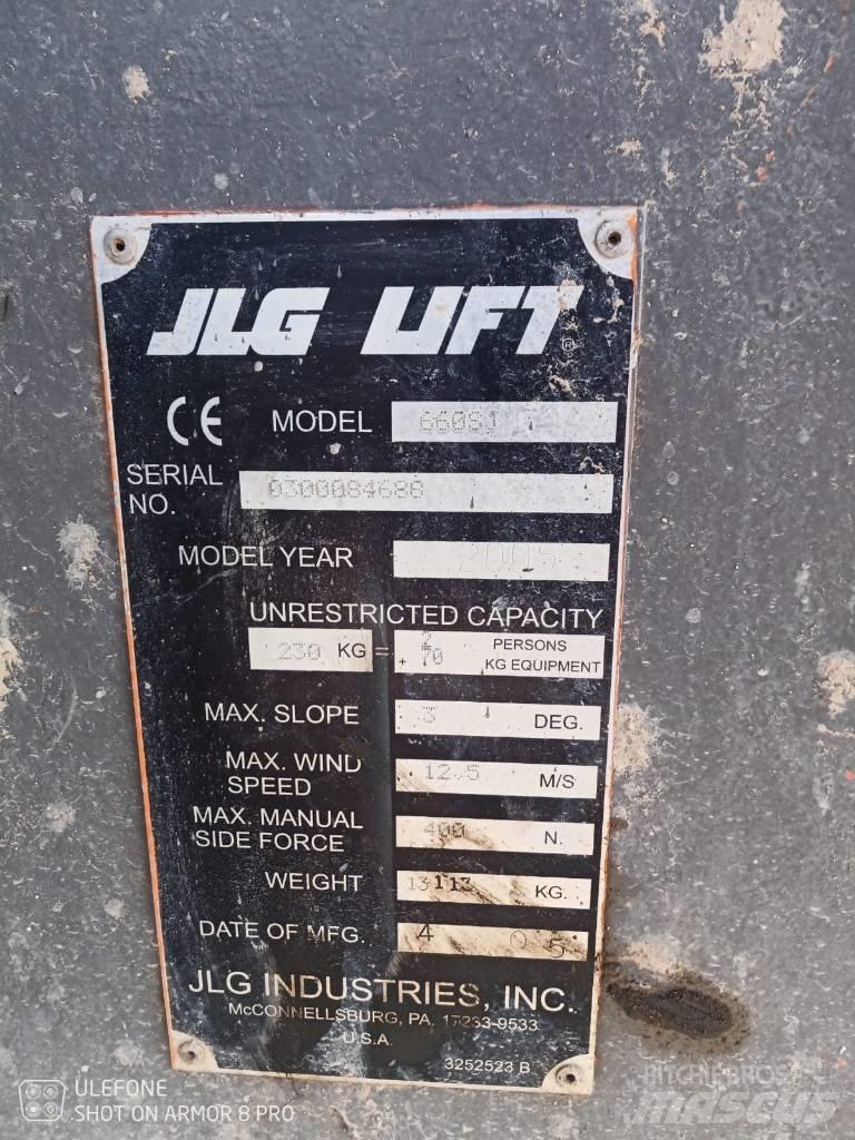 JLG 660 SJ Telescopic boom lifts
