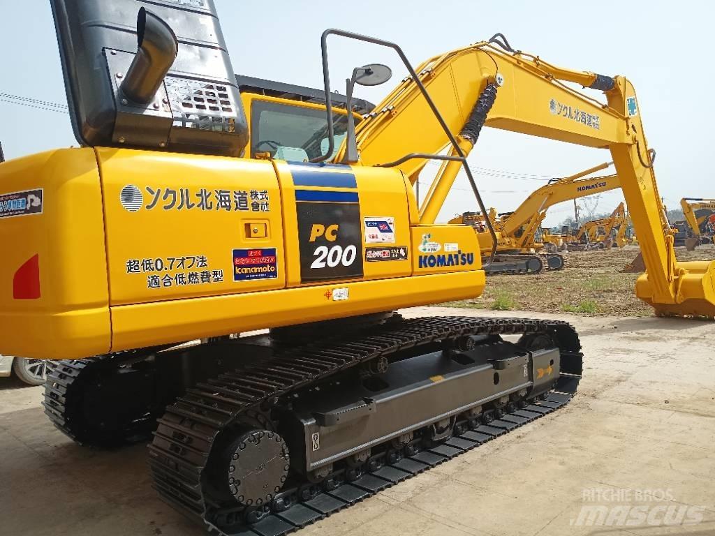Komatsu PC 200 Crawler Excavators