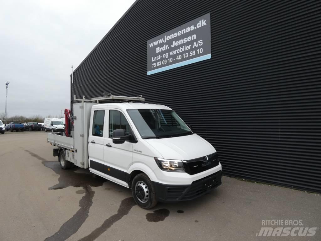 MAN TGE 5.180 Flatbed Trucks