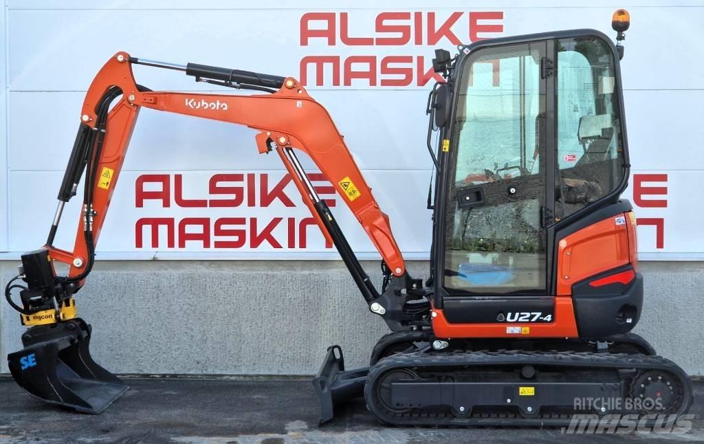 Kubota U 27-4 Mini Excavators <7t (Mini Diggers)
