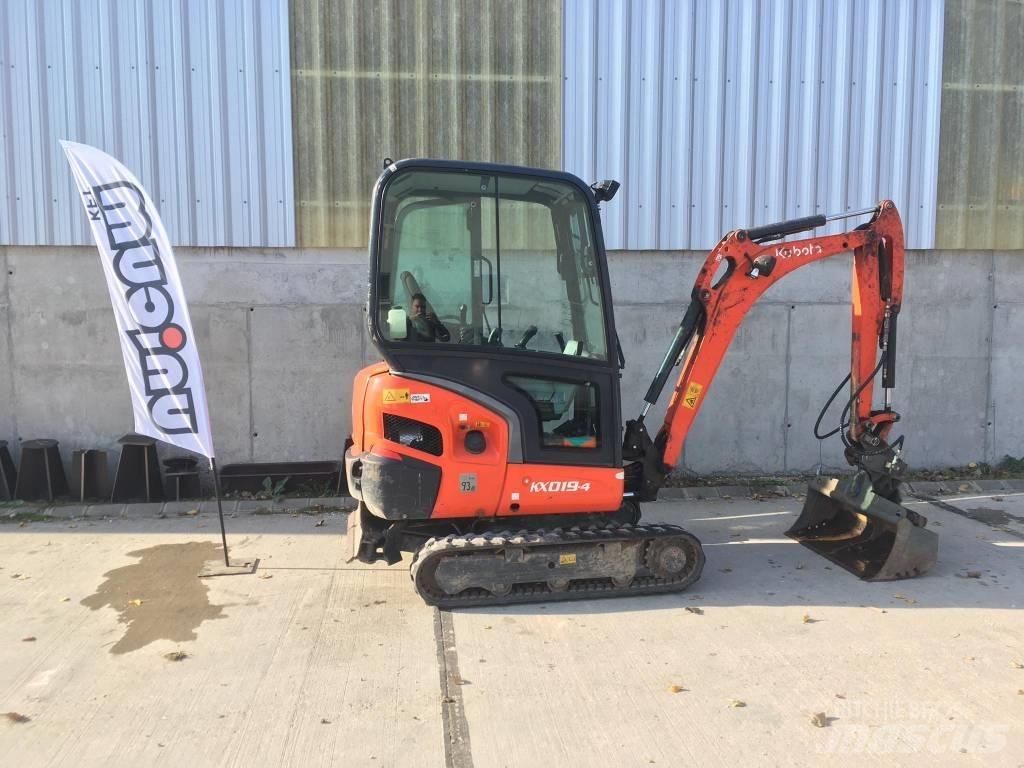 Kubota KX 019-4 Mini Excavators <7t (Mini Diggers)
