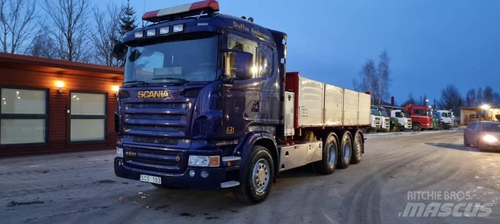 Scania R 500 8X4 Skip loader trucks