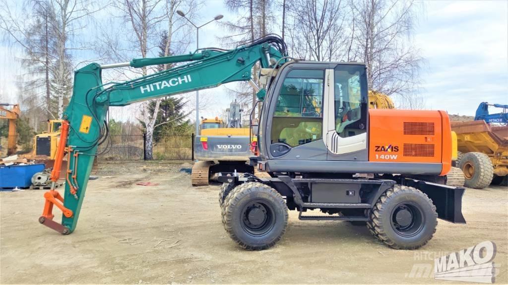 Hitachi ZX 140 W-3 Wheeled Excavators