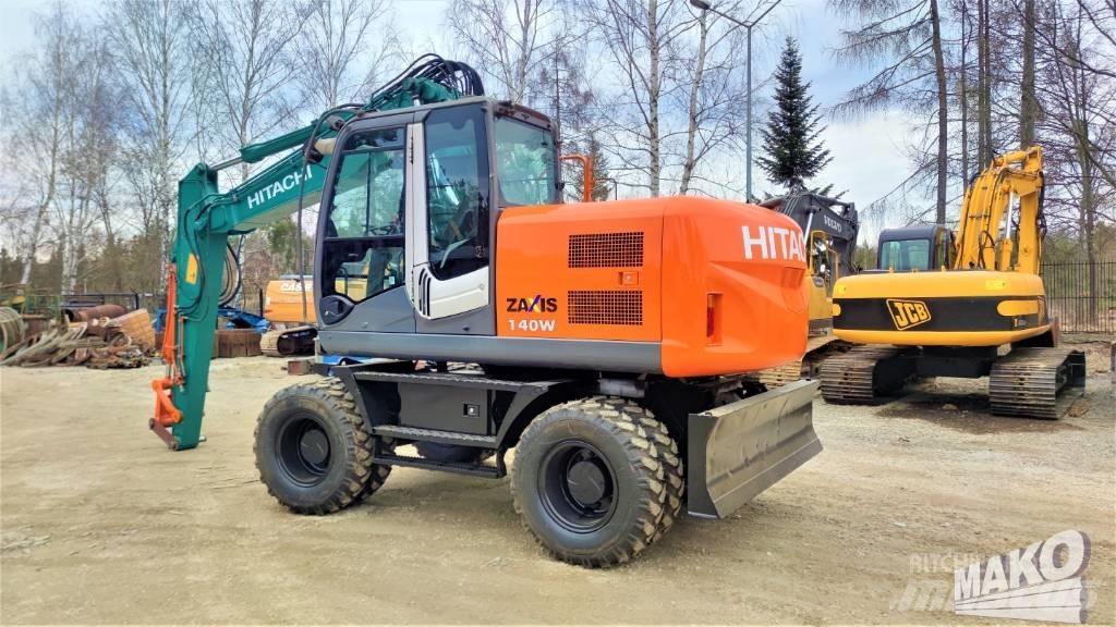Hitachi ZX 140 W-3 Wheeled Excavators