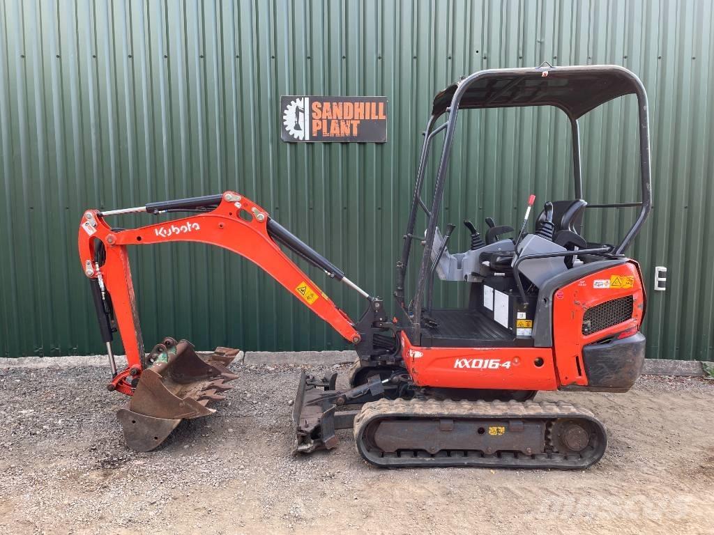 Kubota KX 016-4 Mini Excavators <7t (Mini Diggers)