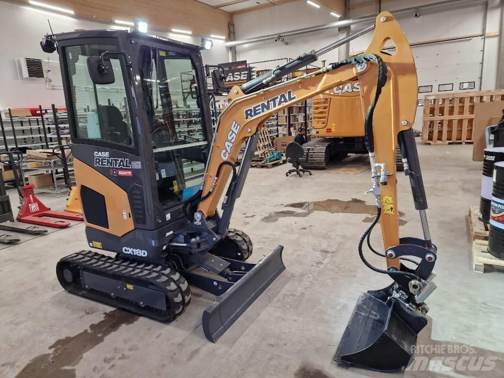 CASE CX 18 D Mini Excavators <7t (Mini Diggers)