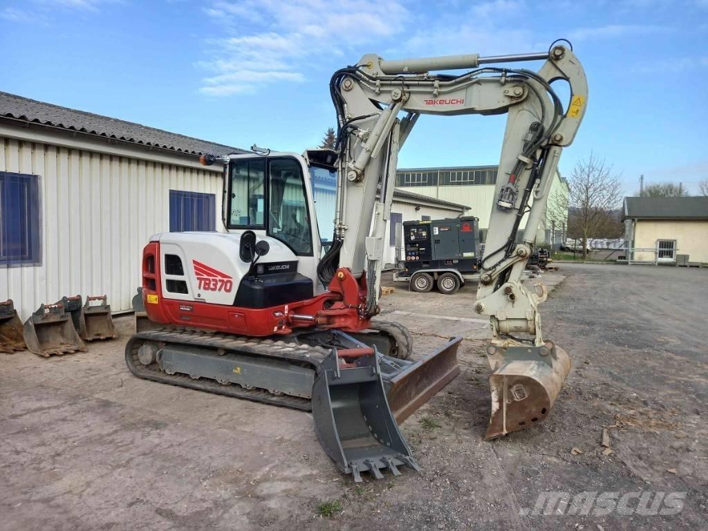 Takeuchi TB 370 CV Mini excavators  7t - 12t
