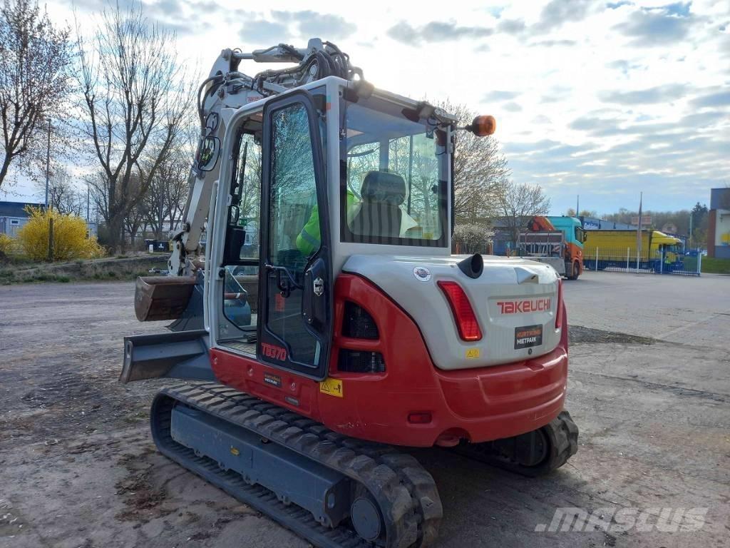 Takeuchi TB 370 CV Mini excavators  7t - 12t