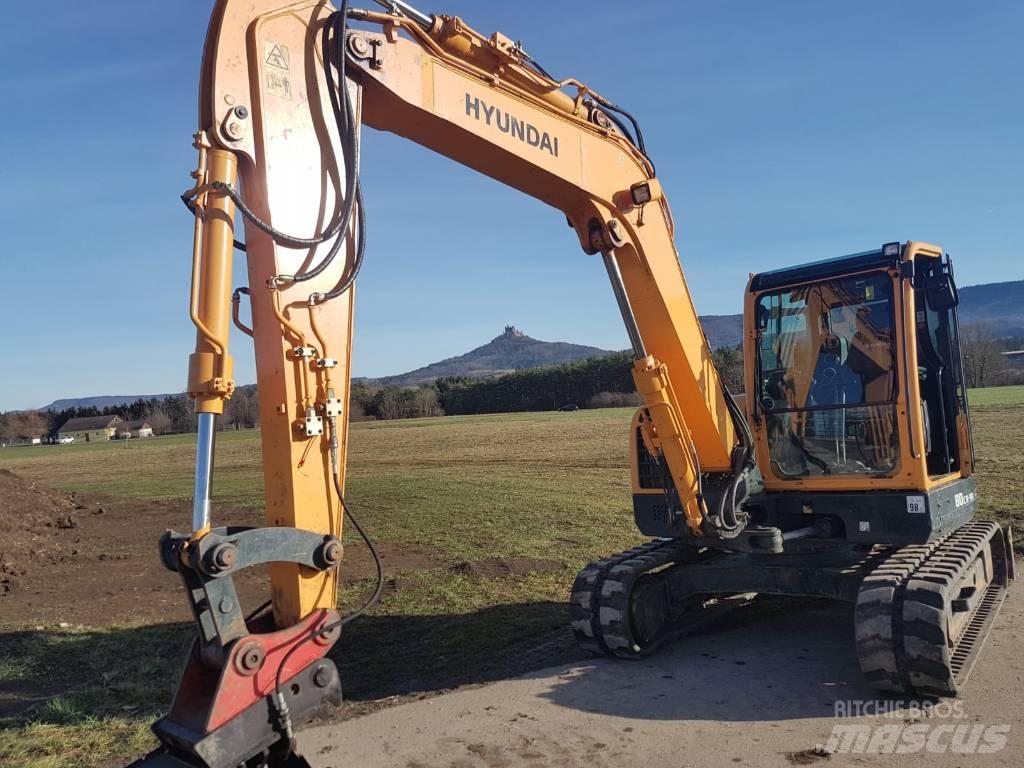 Hyundai R80 CR 9A Mini excavators  7t - 12t