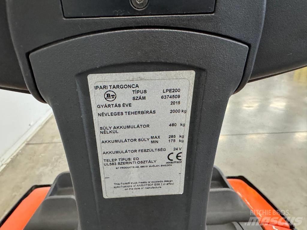 Toyota 10792 LPE 200 Electric Forklifts
