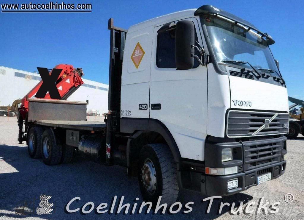 Volvo FH12 420 6x4 Flatbed Trucks