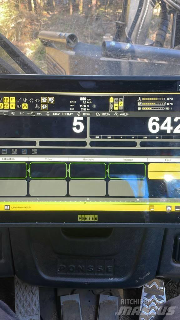 Ponsse Ergo 8W Harvesters