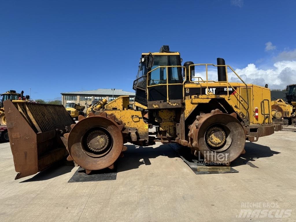 CAT 826H Landfill compactors