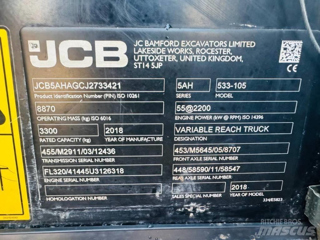 JCB 533-105 Telescopic Handlers