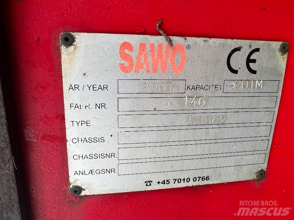 Hiab 20tm Krankonsol Knuckleboom cranes