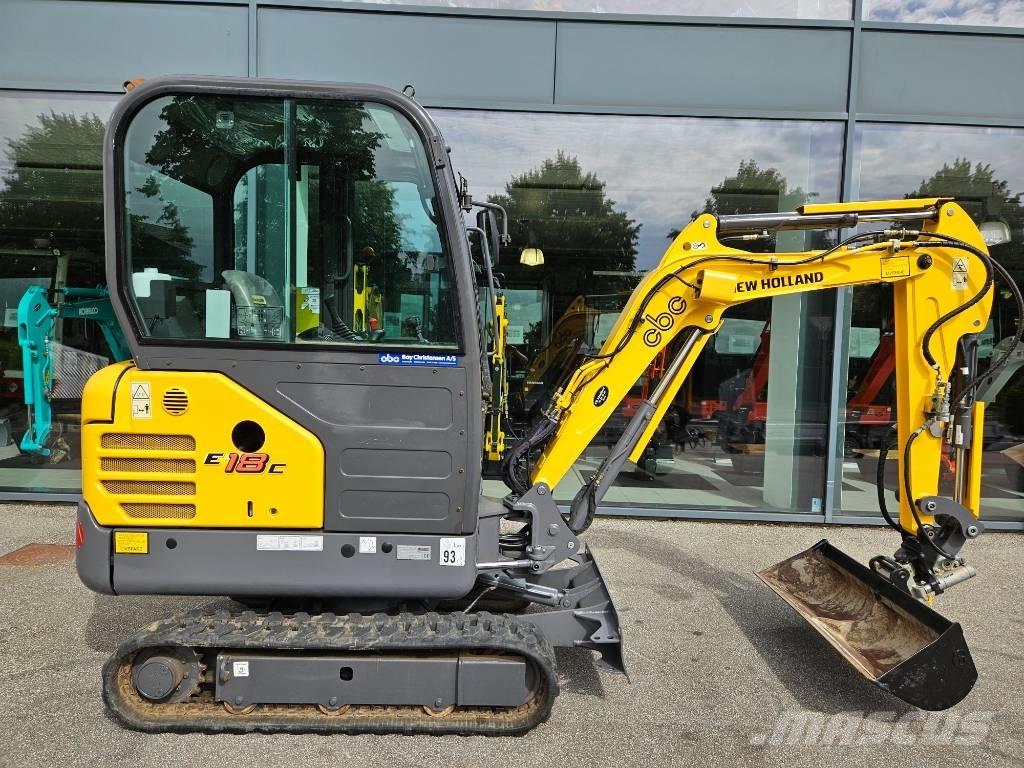 New Holland e18c Mini Excavators <7t (Mini Diggers)