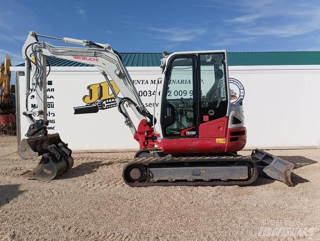 Takeuchi TB 260 Mini Excavators <7t (Mini Diggers)