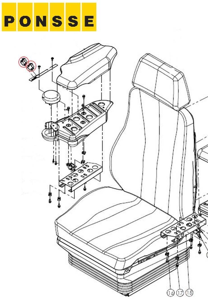 Ponsse 0055224 Electronics