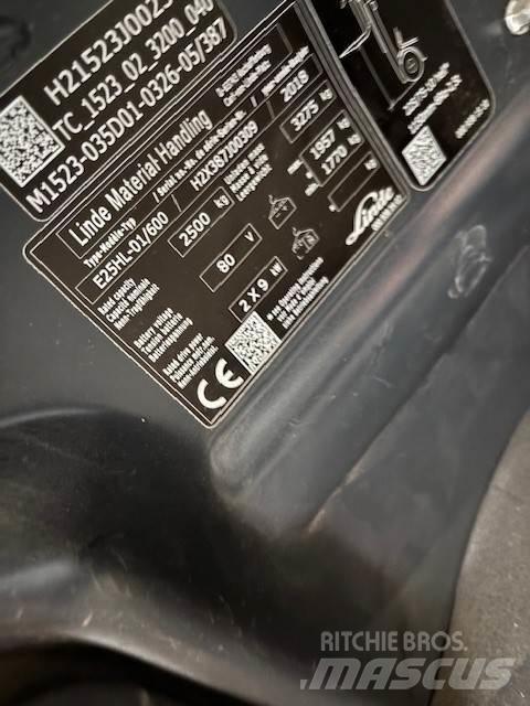 Linde E25/600HL Electric Forklifts