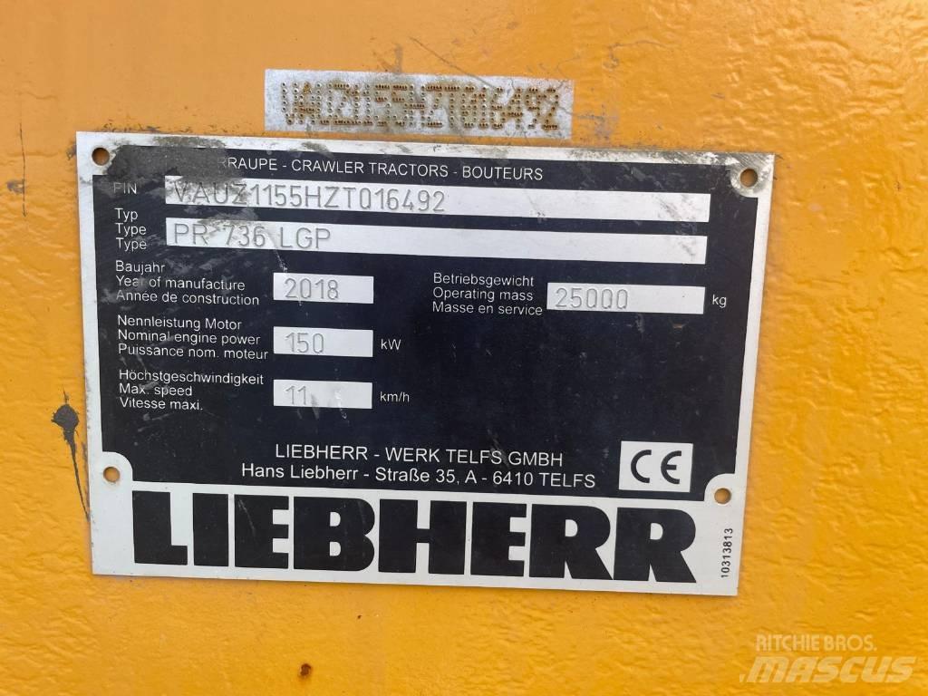 Liebherr PR 736 LGP Crawler dozers