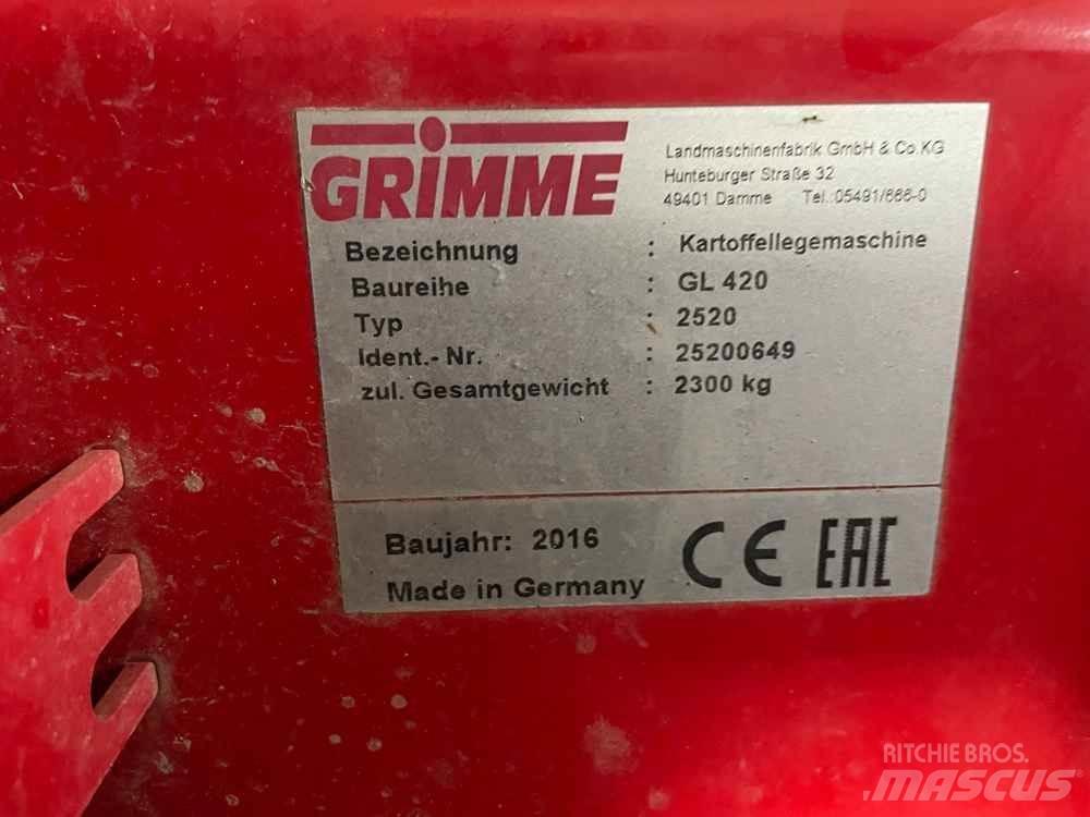 Grimme GL 420 Potato Planters