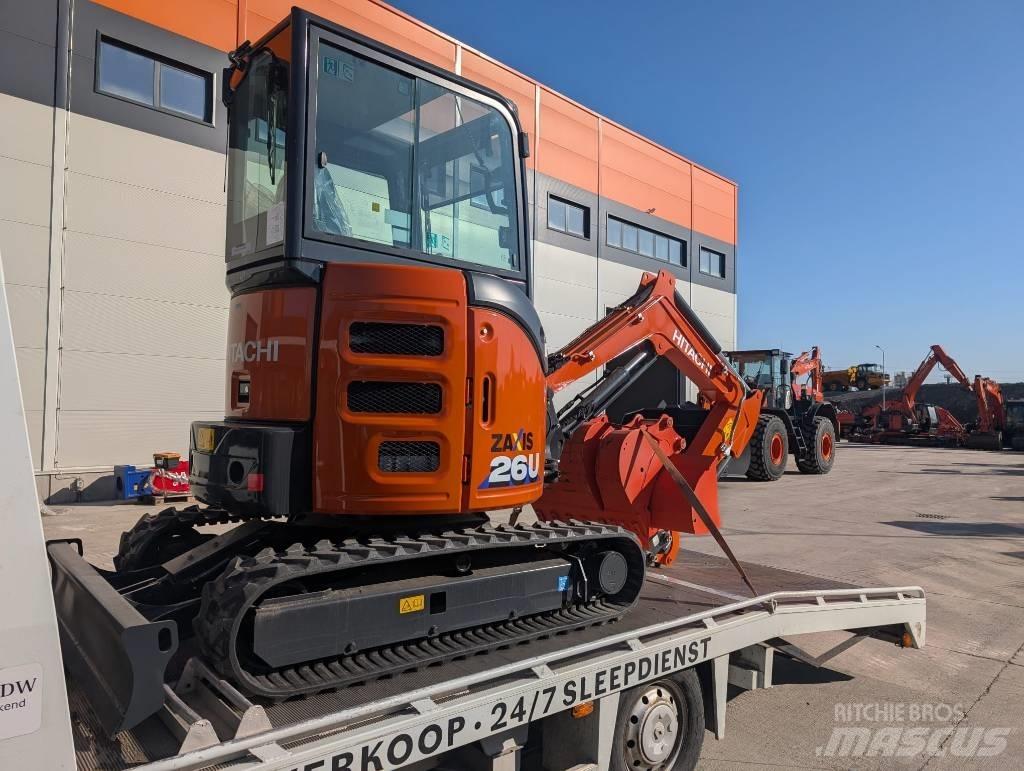 Hitachi ZX 26 U-6 Mini Excavators <7t (Mini Diggers)