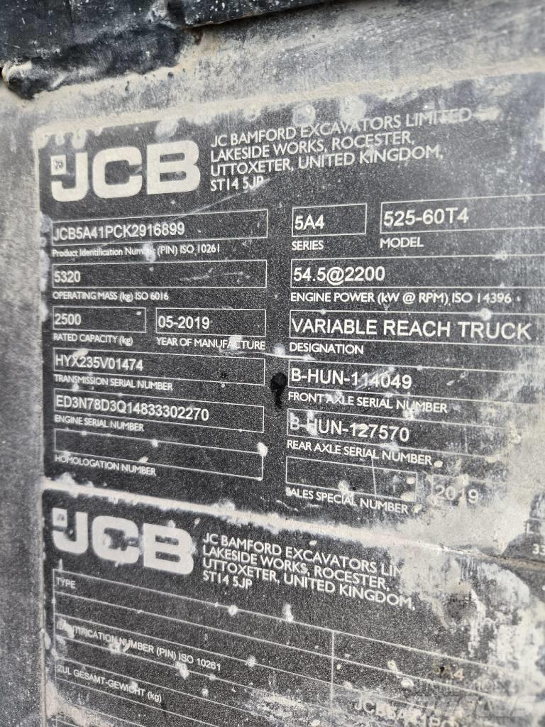 JCB 525-60 Telescopic Handlers