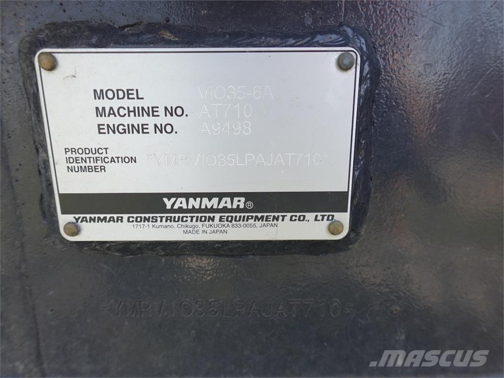 Yanmar VIO35 Other Components